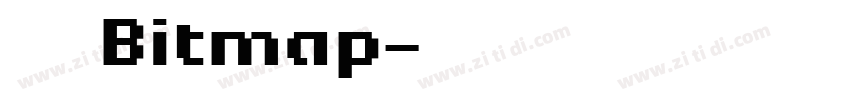 音标 Bitmap字体转换